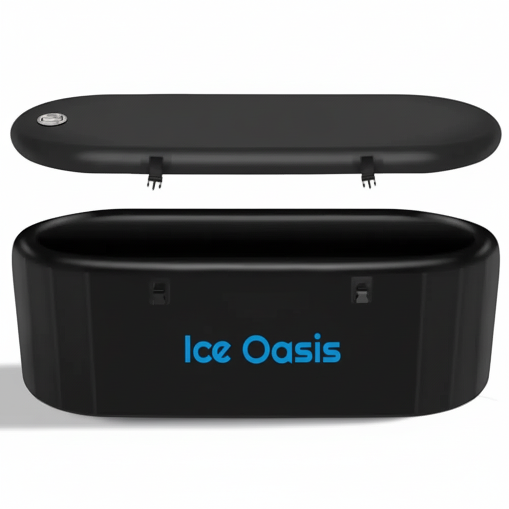 Ice Bath Tub with Water Chiller Compatibility- XL Cold Plunge Tub for Athletes - Outdoor, Portable, Inflatable - Recovery PRO 77" X 28"X 28"