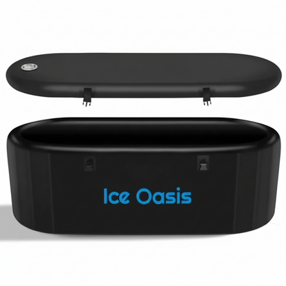Ice Bath Tub with Water Chiller Compatibility- XL Cold Plunge Tub for Athletes - Outdoor, Portable, Inflatable - Recovery PRO 77" X 28"X 28"